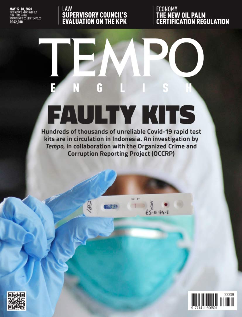 Cover Magz Tempo - Edisi 12-05-2020 - Faulty Kits