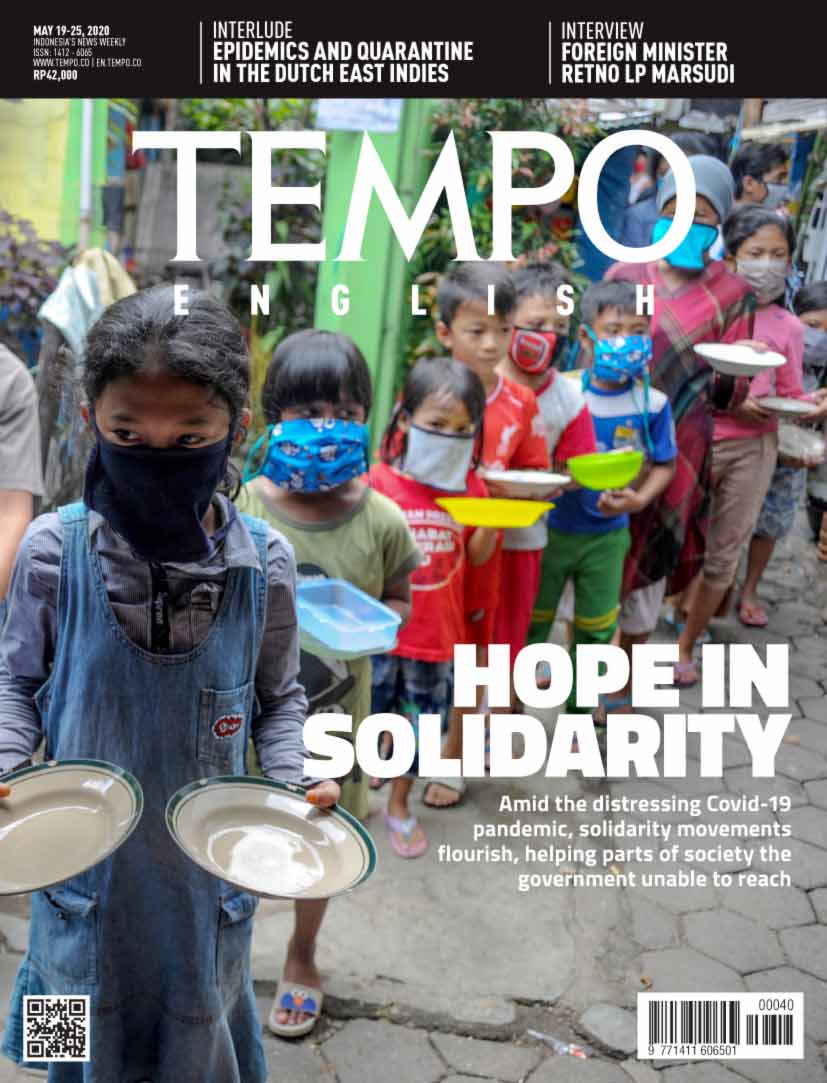Cover Magz Tempo - Edisi 19-05-2020 - Hope in Solidarity