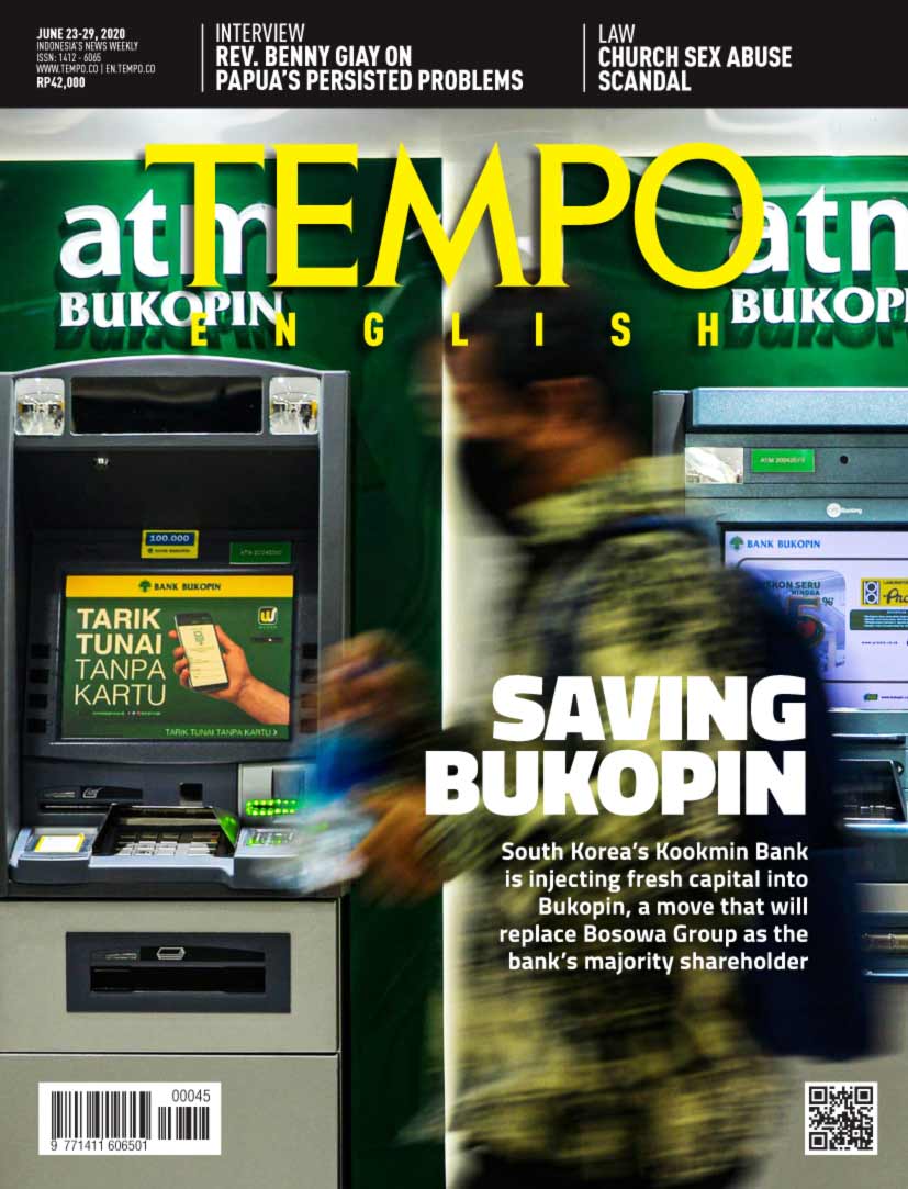 Cover Magz Tempo - Edisi 23-06-2020 - Saving Bukopin