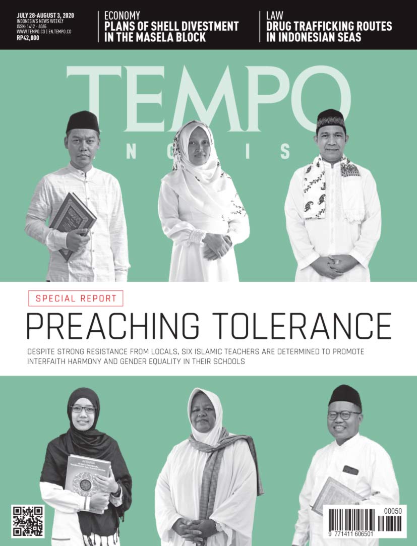 Cover Magz Tempo - Edisi 27-7-2020 - Special Report Preaching Tolerance