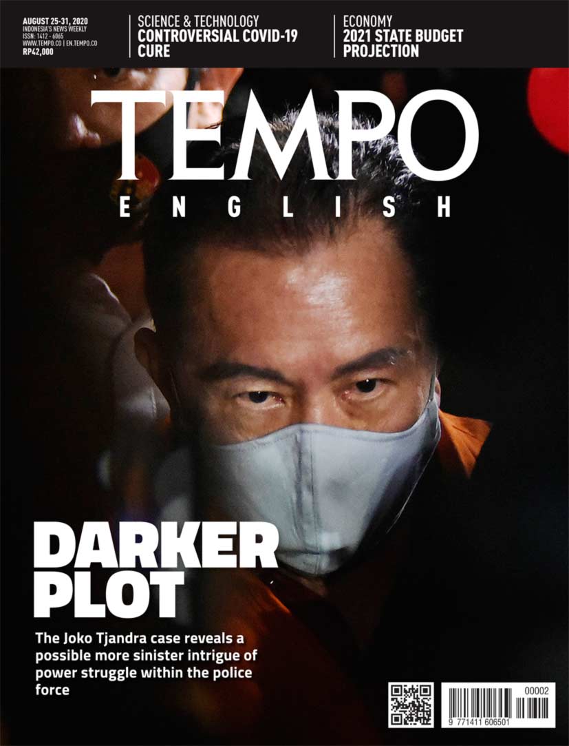 Cover Magz Tempo - Edisi 25-08-2020 - Darker Plot