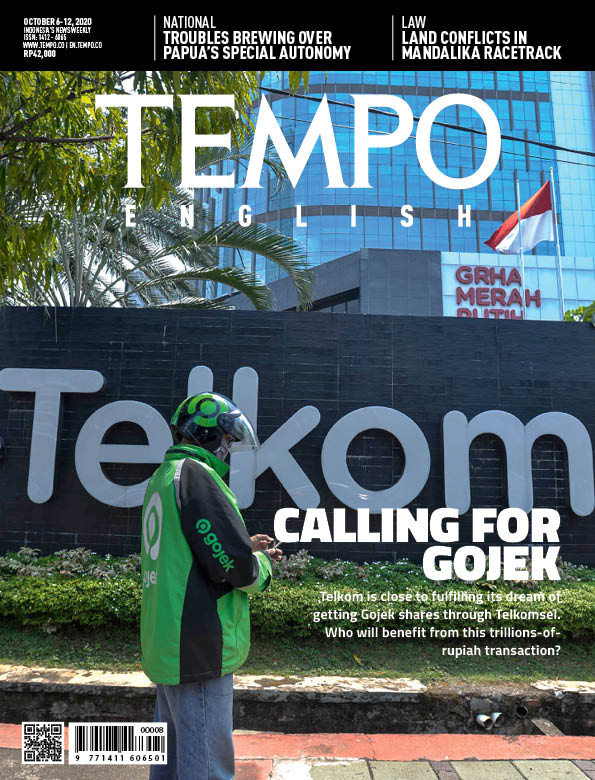 Cover Magz Tempo - Edisi 05-10-2020 - Calling for Gojek