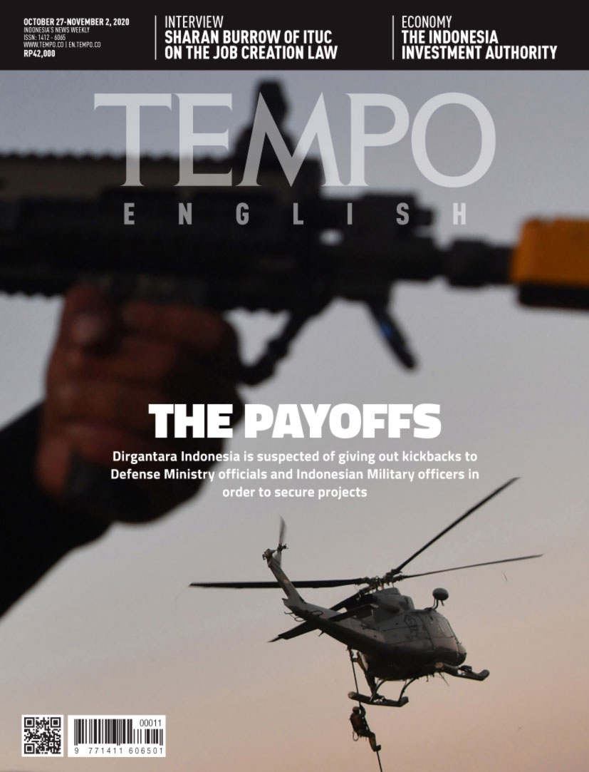 Cover Magz Tempo - Edisi 27-10-2020 - The Payoffs