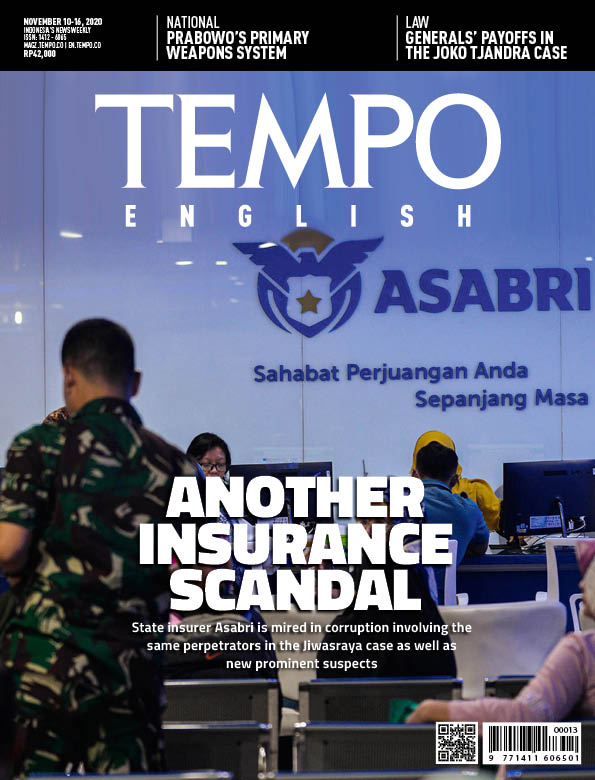 Cover Magz Tempo - Edisi 10-11-2020 - Another Insurance Scandal