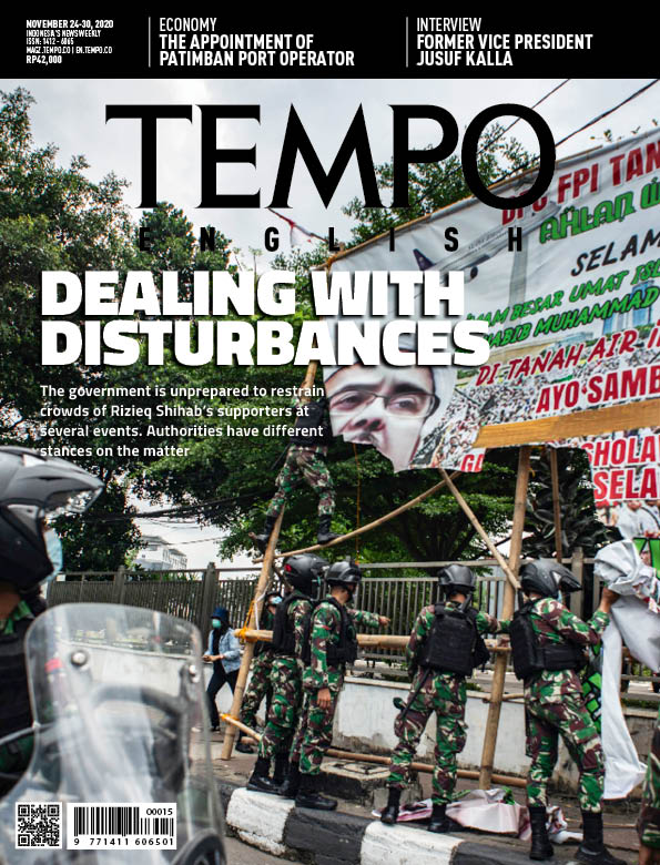 Cover Magz Tempo - Edisi 23-11-2020 - Dealing with Disturbances