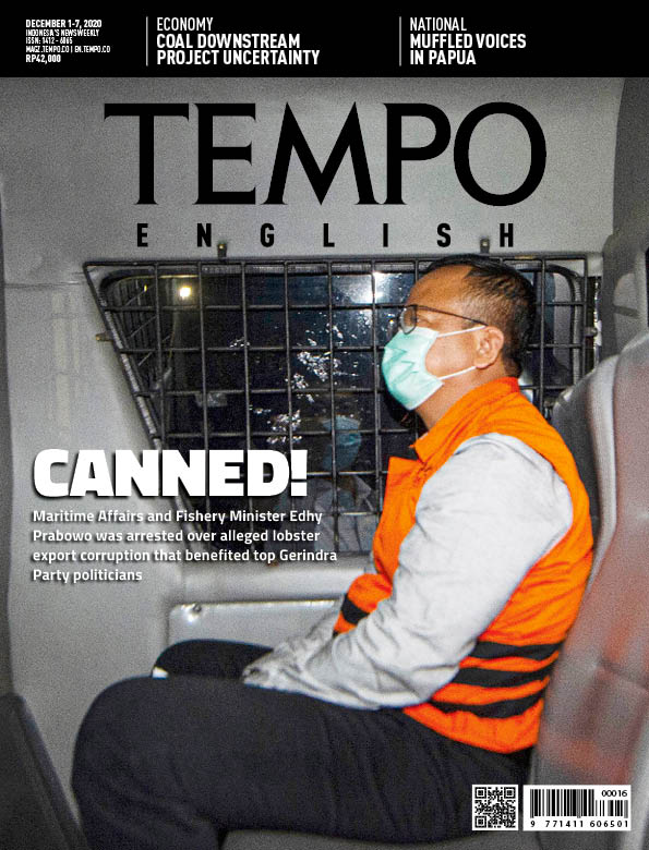 Cover Magz Tempo - Edisi 01-12-2020 - Canned!