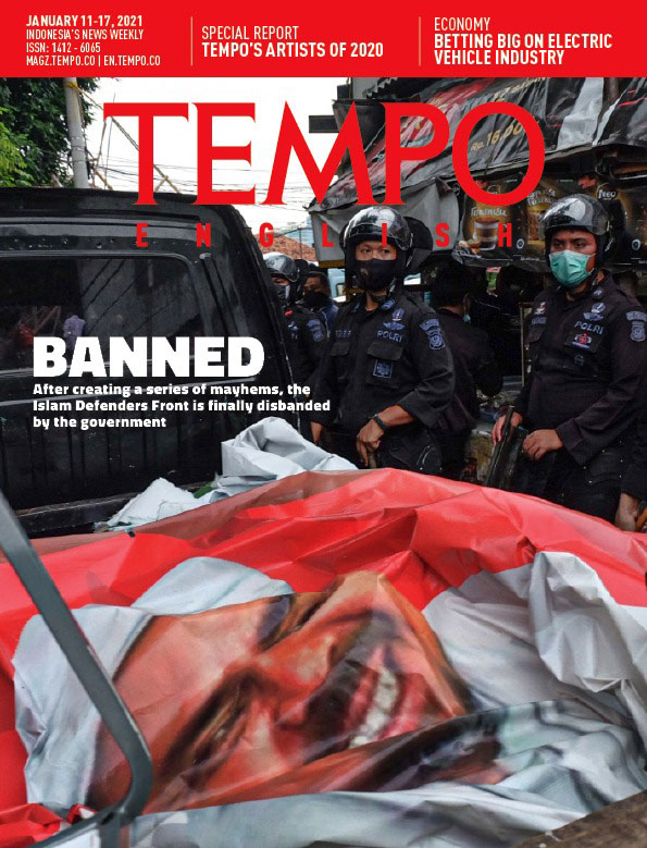 Cover Magz Tempo - Edisi 11-01-2021 - Banned