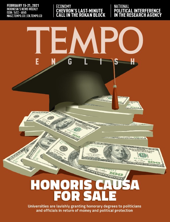 Cover Magz Tempo - TE2127 - Honoris Causa For Sale