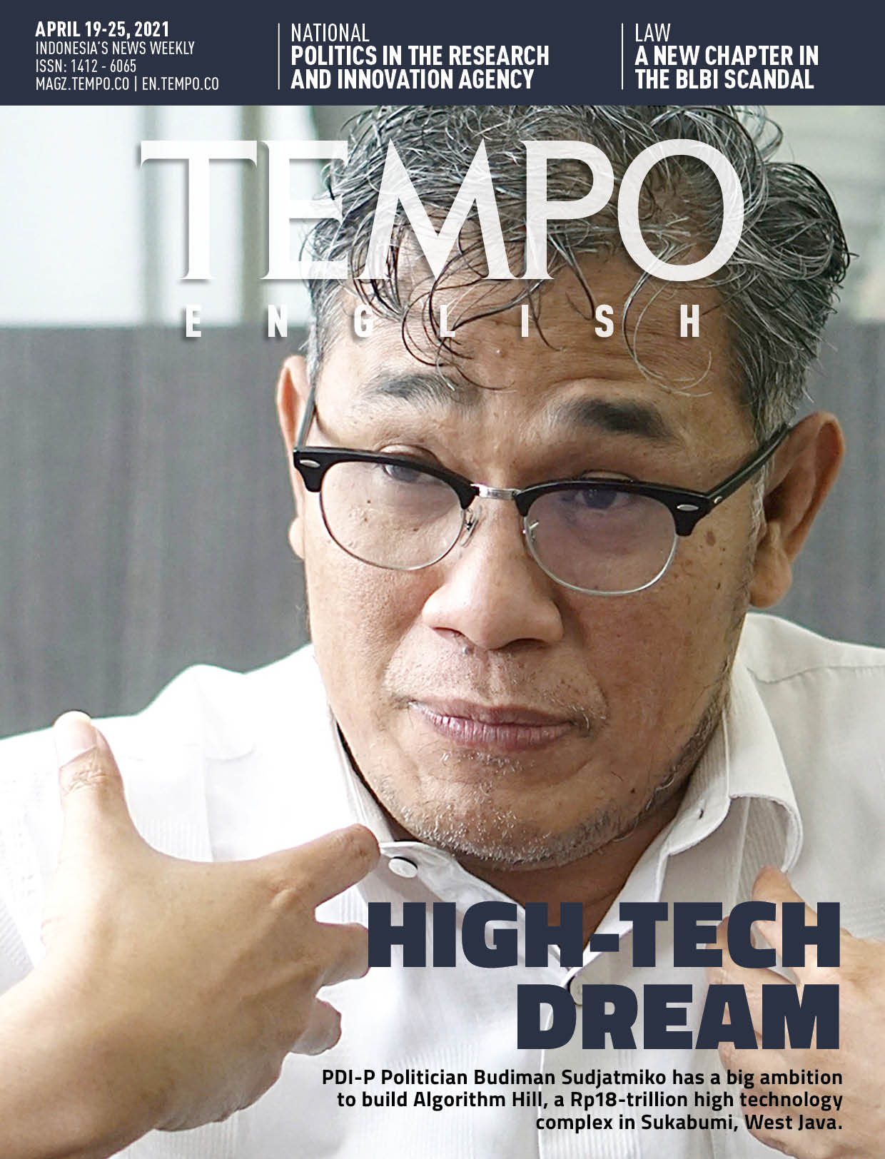 Cover Magz Tempo - TE2136 - High-Tech Dream