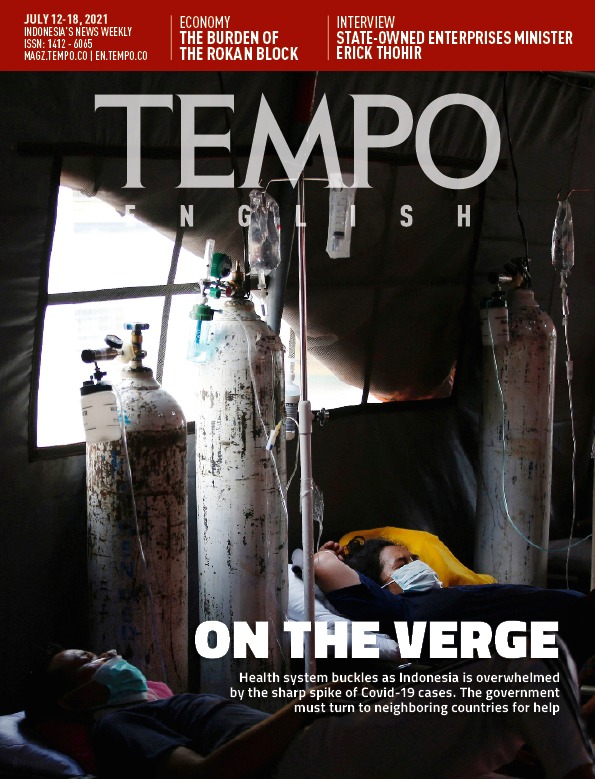 Cover Magz Tempo - TE2148 - On the Verge