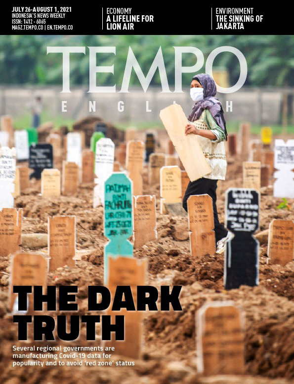 Cover Magz Tempo - TE2150 - The Dark Truth