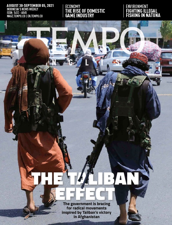 Cover Magz Tempo - TE2203 - The Taliban Effect