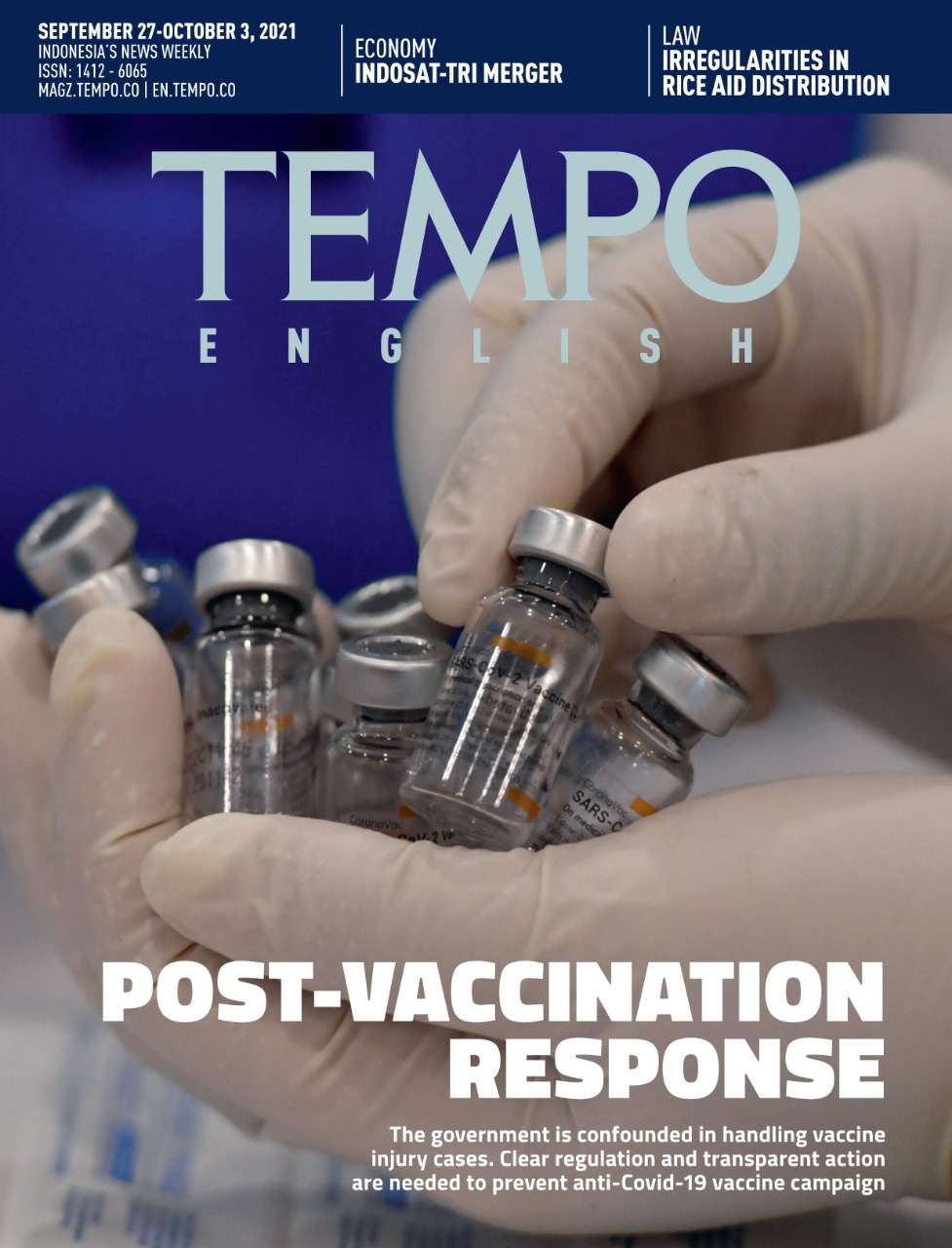 Cover Magz Tempo - TE2207 - Post-Vaccination Response