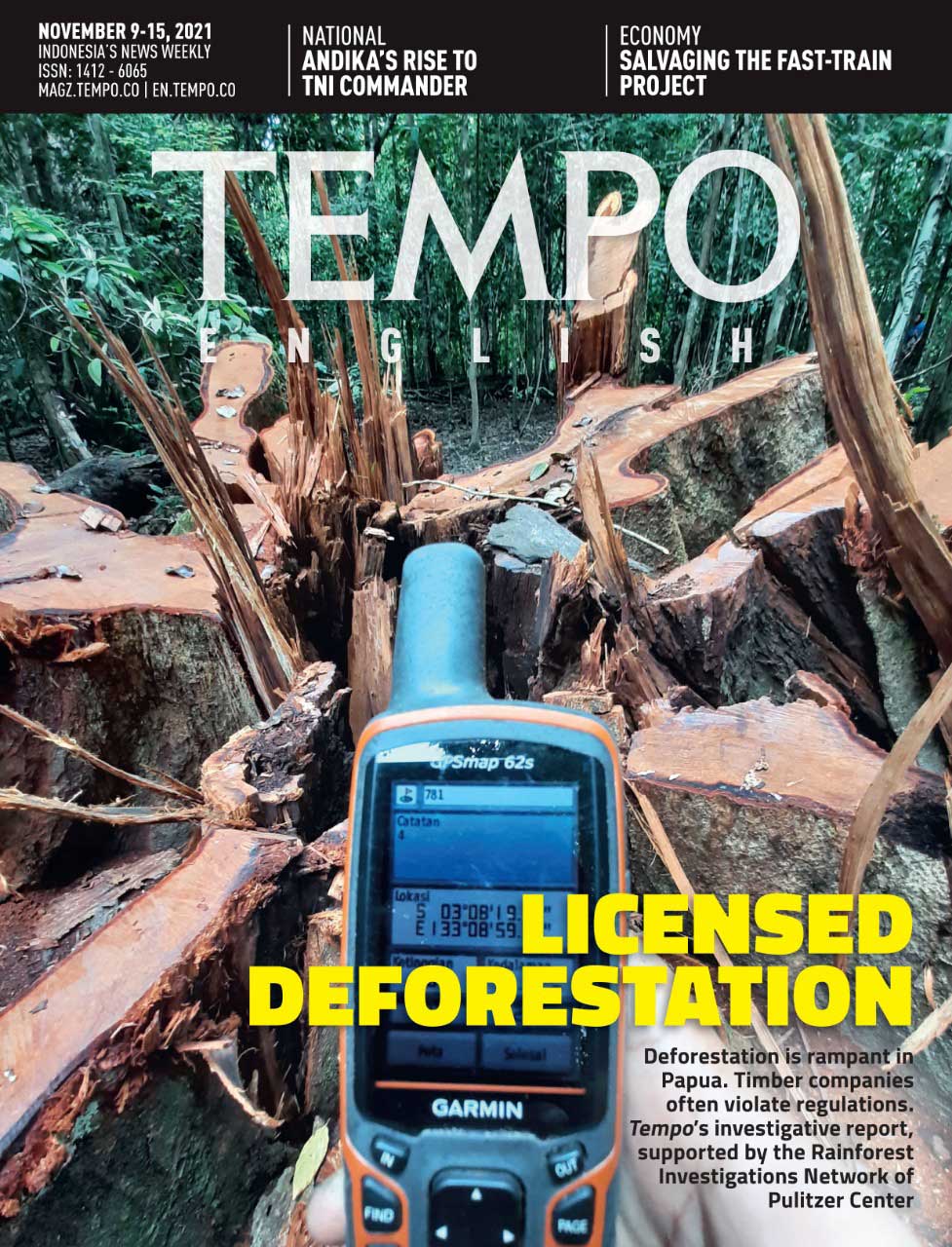 Cover Magz Tempo - TE2213 - Licensed Deforestation