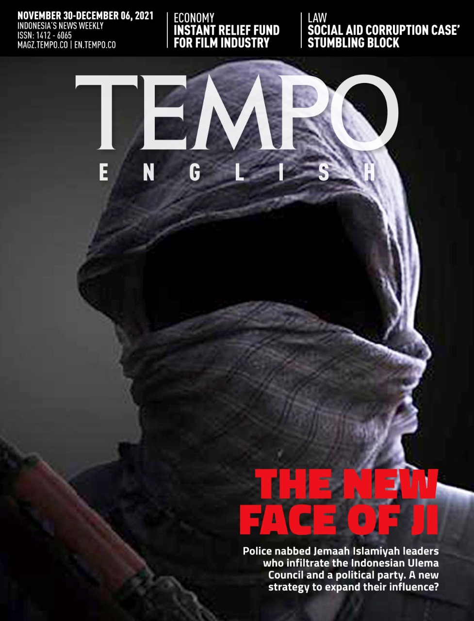 Cover Magz Tempo - TE2216 - The New Face of JI