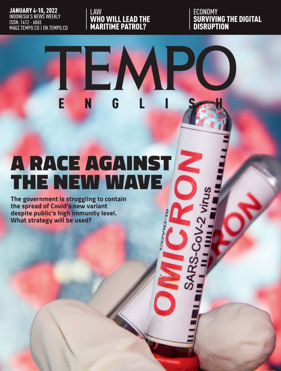 Cover Magz Tempo - TE2221 - A Race Againts The New Wave