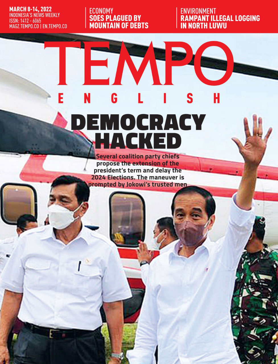 Cover Magz Tempo - TE2230 - Democracy Hacked
