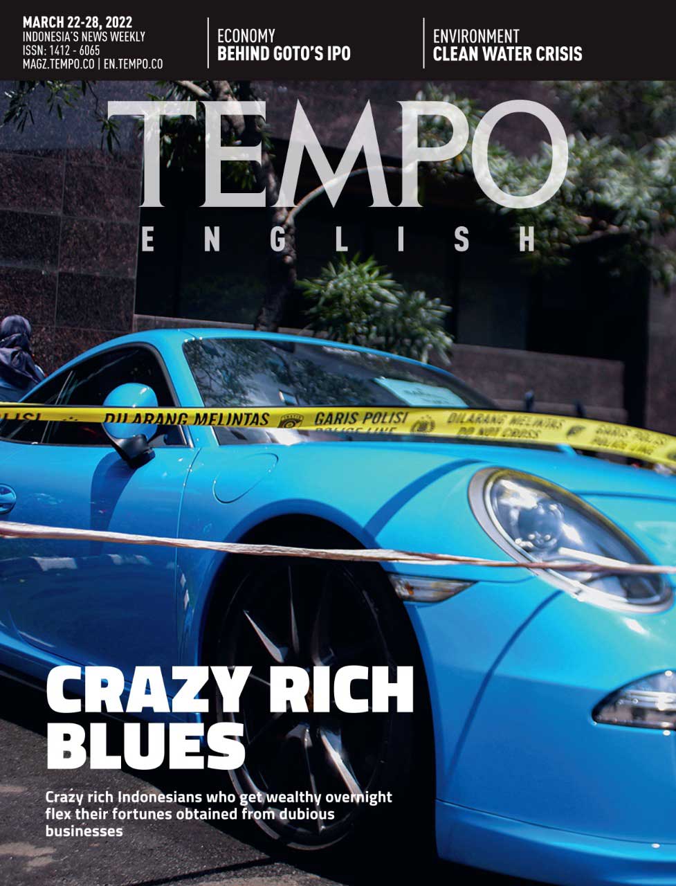 Cover Magz Tempo - TE2232 - Crazy Rich Blues