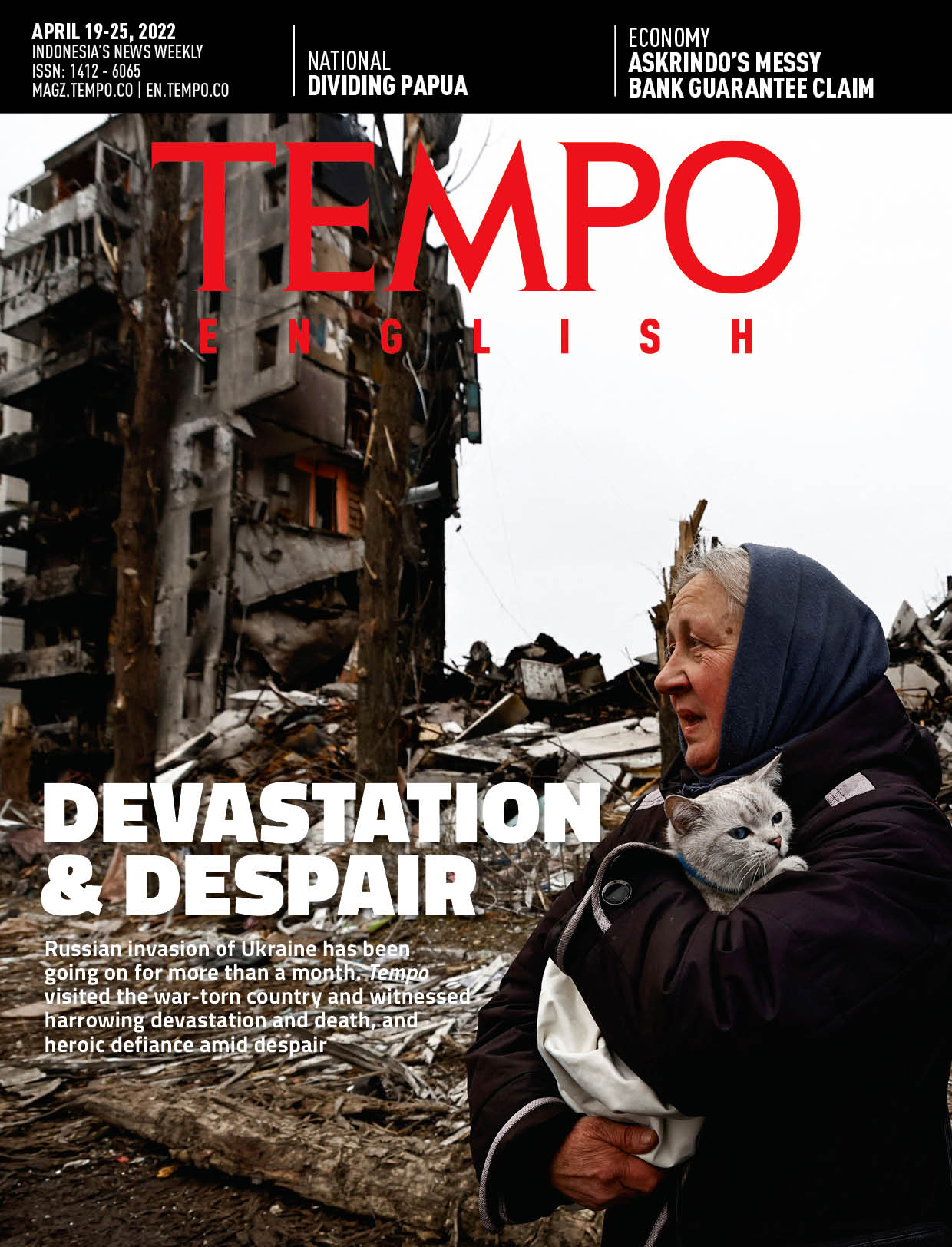Cover Magz Tempo - TE2236 - Devastation & Despair