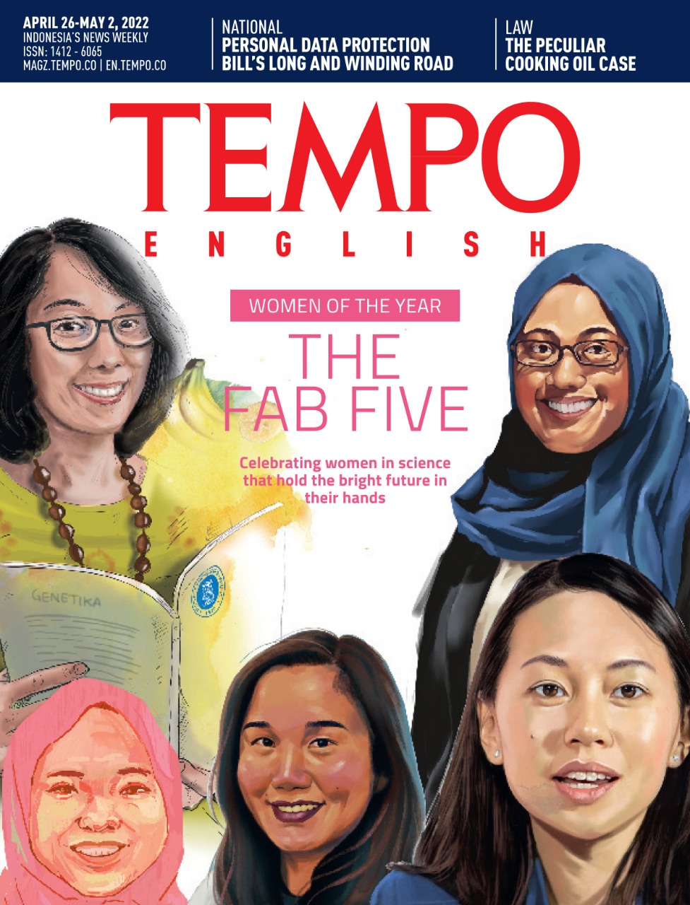 Cover Magz Tempo - TE2237 - The Fab Five