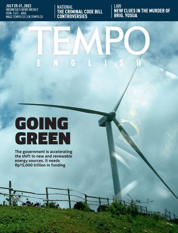 Cover Magz Tempo - TE2250 - Going Green
