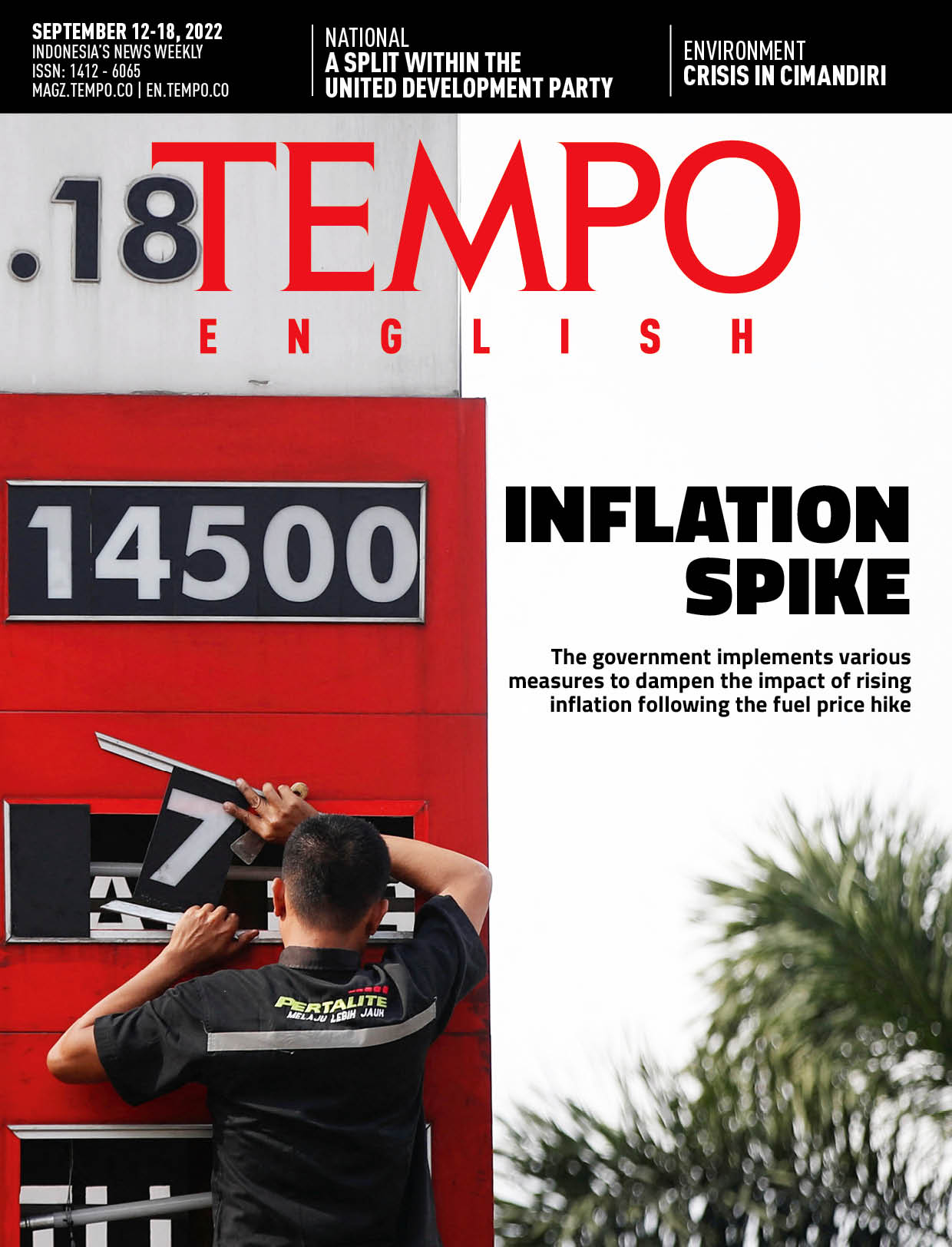 Cover Magz Tempo - TE2305 - Inflation Spike