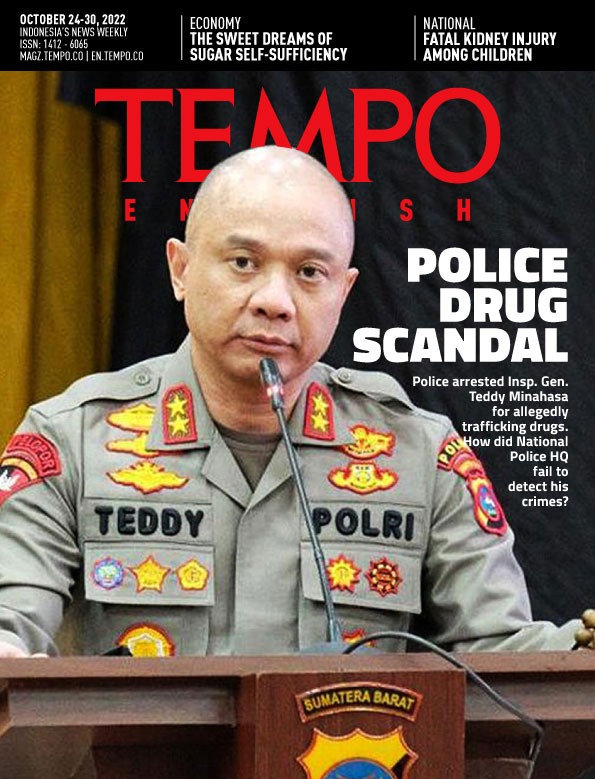 Cover Magz Tempo - TE2311 - Police Drug Scandal