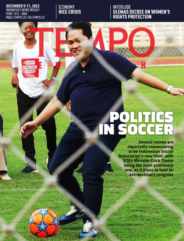 Cover Magz Tempo - TE2317 - Politics in Soccer