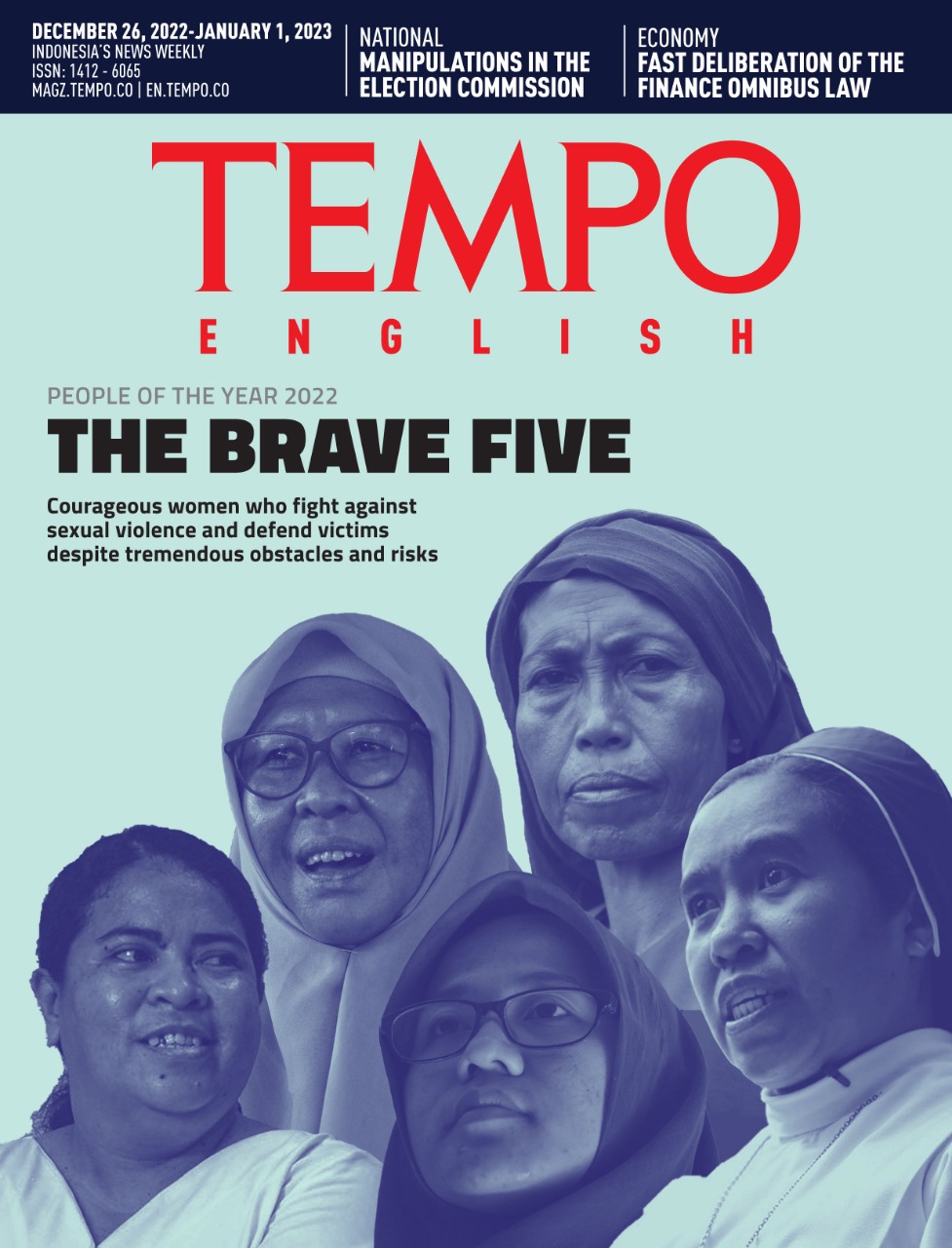 Cover Magz Tempo - TE2320 - The Brave Five
