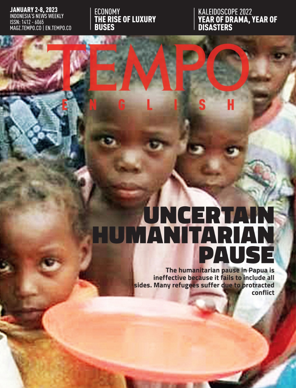 Cover Magz Tempo - TE2321 - Uncertain Humanitarian Pause
