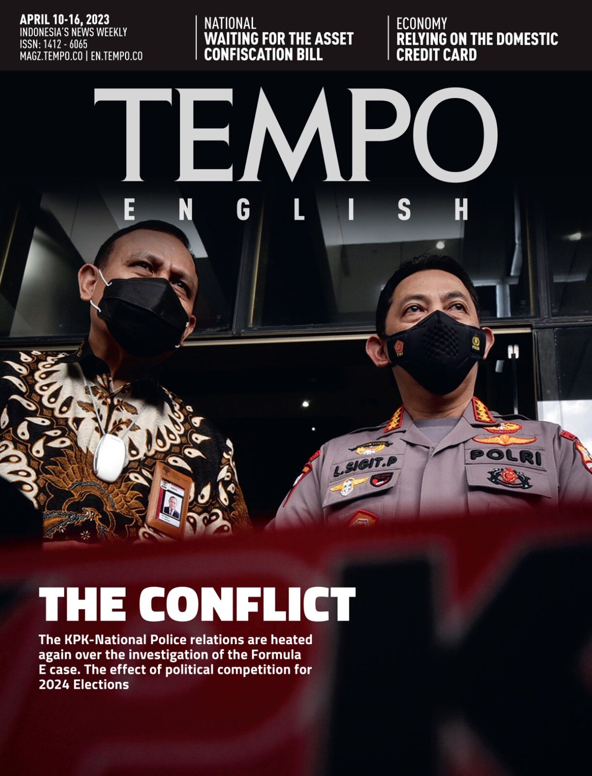 Cover Magz Tempo - TE2335 - The Conflict