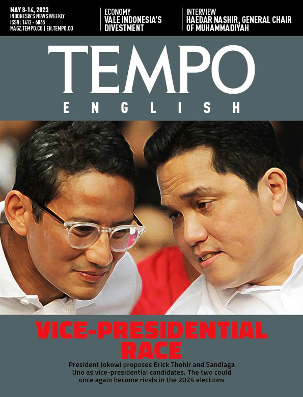 Cover Magz Tempo - TE2339 - Vice-Presidential Race