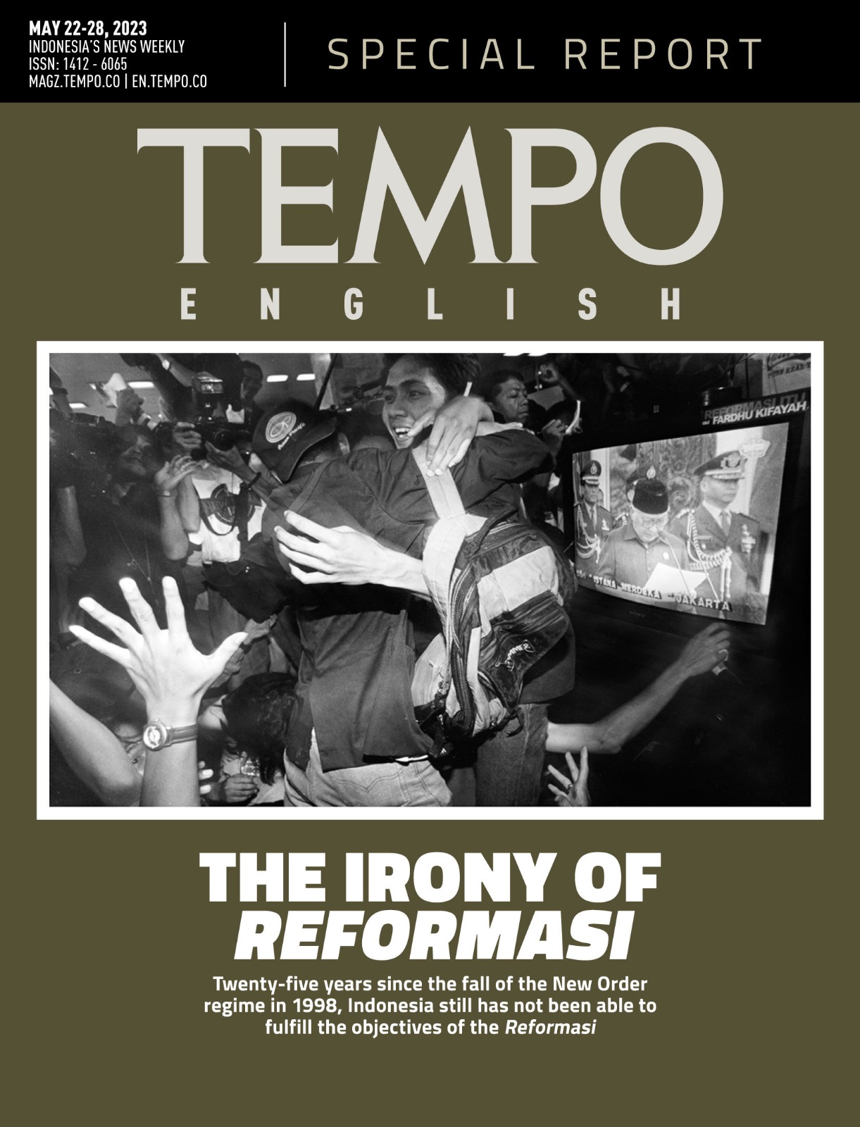 Cover Magz Tempo - TE2341 - The Irony of Reformasi