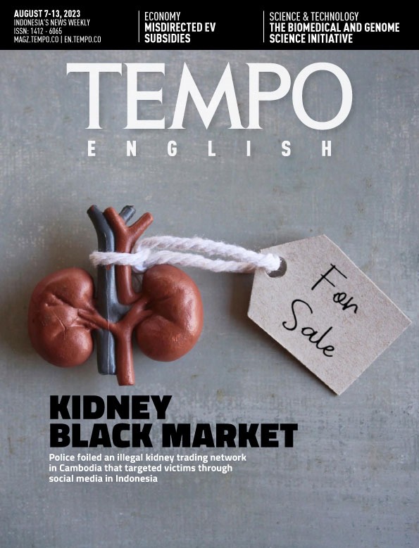 Cover Magz Tempo - TE2352 - Kidney Black Market