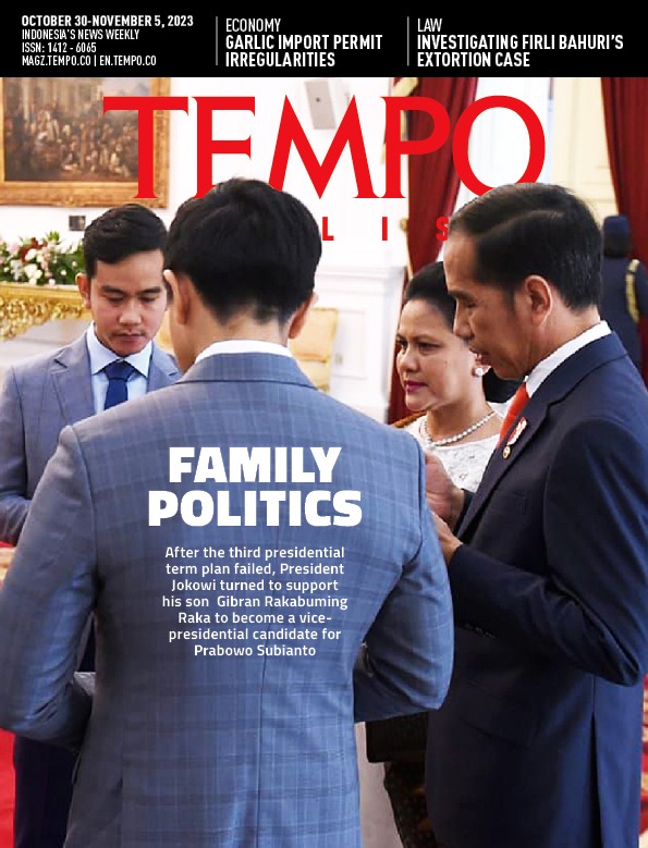Cover Magz Tempo - TE2412 - Family Politics 