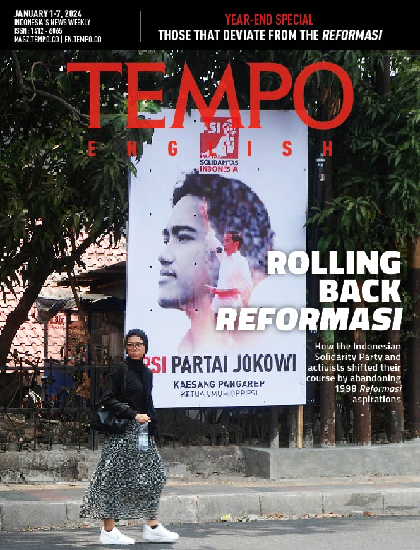 Cover Magz Tempo - TE2421 - Rolling Back Reformasi