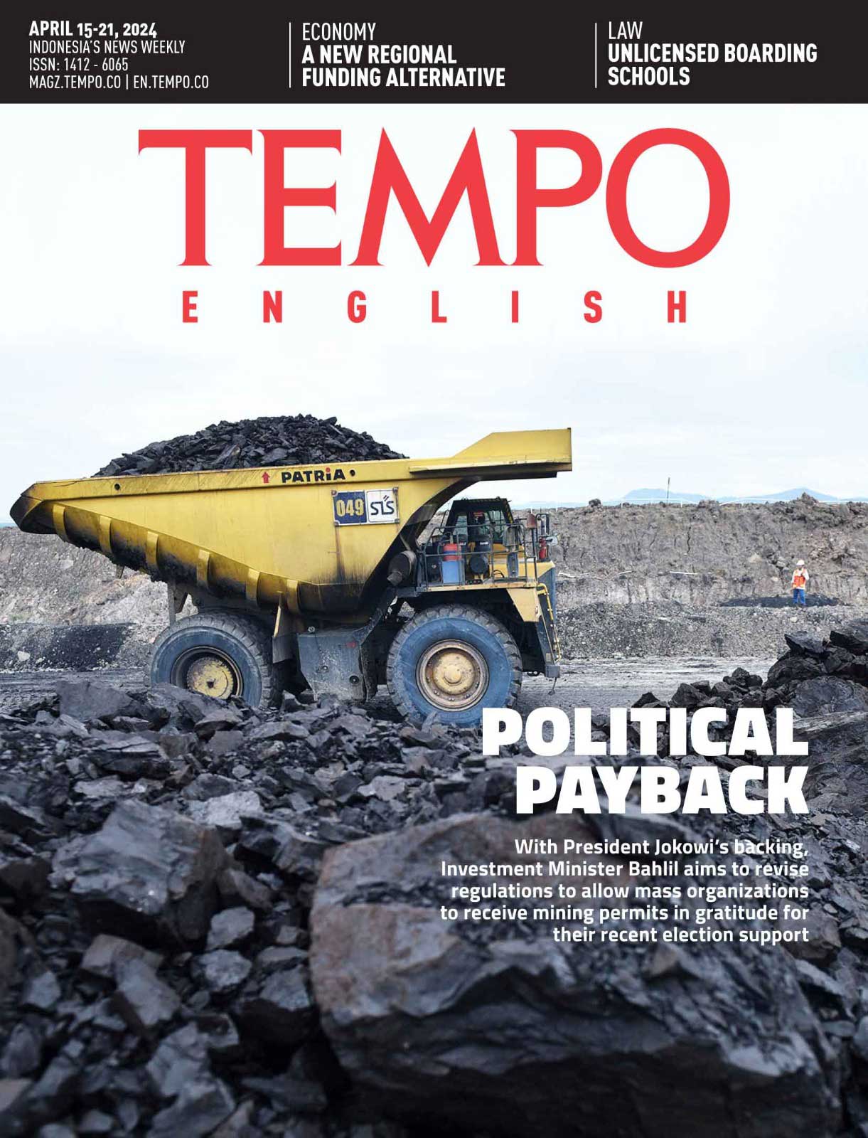 Cover Magz Tempo - TE2436 - Political Payback
