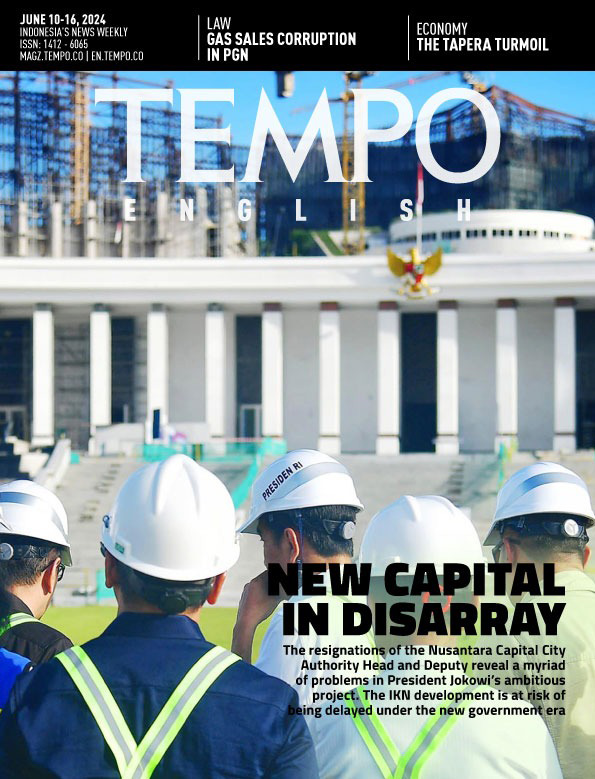 Cover Magz Tempo - TE2444 - New Capital in Disarray