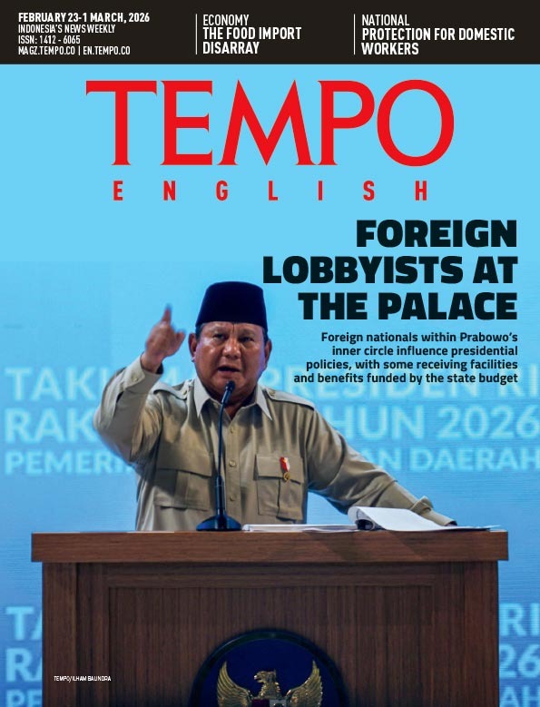 Cover Magz Tempo - TE2629 - Foreign Lobbyists at the Palace