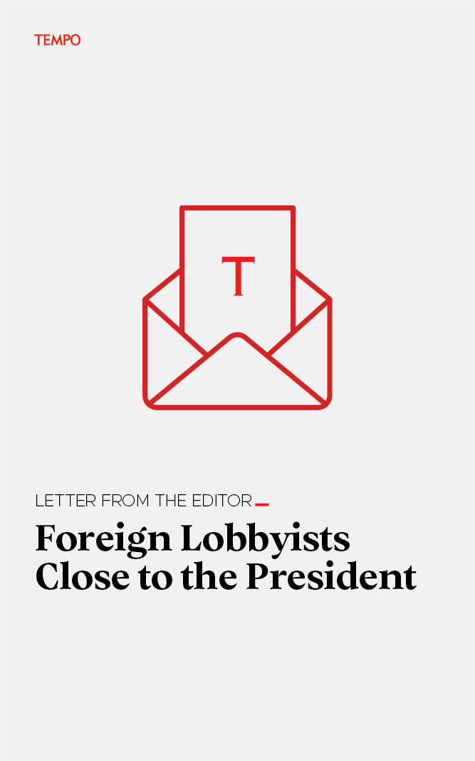Cover Magz Tempo - TE2629 - Foreign Lobbyists at the Palace
