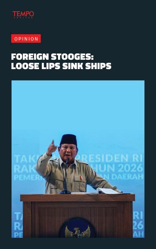 Cover Magz Tempo - TE2629 - Foreign Lobbyists at the Palace