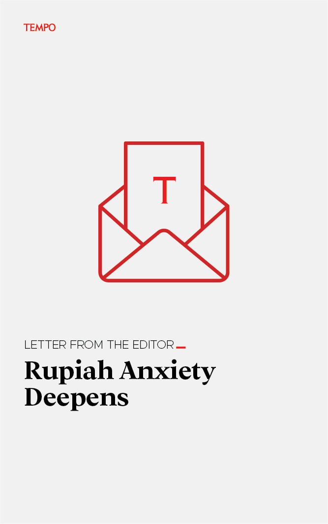 Cover Magz Tempo - TE2640 - Rupiah in the Red