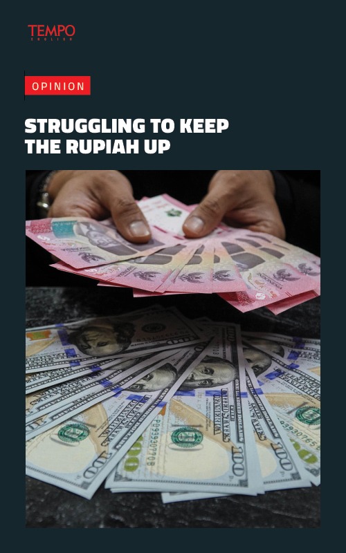 Cover Magz Tempo - TE2640 - Rupiah in the Red
